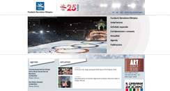 Desktop Screenshot of fundaciobarcelonaolimpica.es